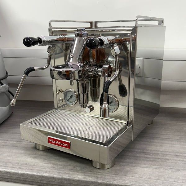 GRADED PRODUCT La Pavoni Cellini Evolution Semi-professional Domestic Coffee Machine Stainless Steel LPSCVS01UK