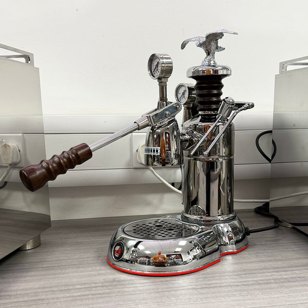 EX SHOWROOM MODEL La Pavoni Lever Esperto Abile (Chrome) 240v - LPLESA01UK