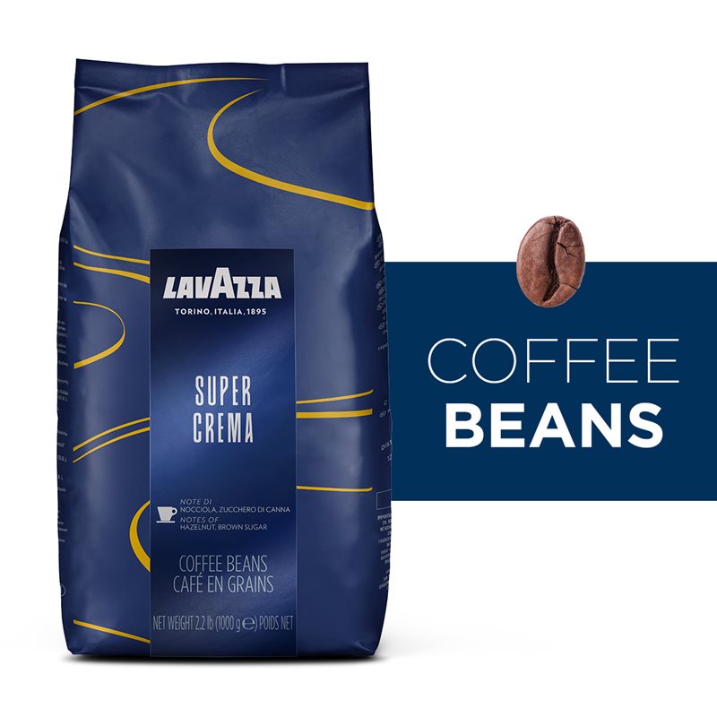 Lavazza Super Crema Espressobohnen – 6 x 1 kg 