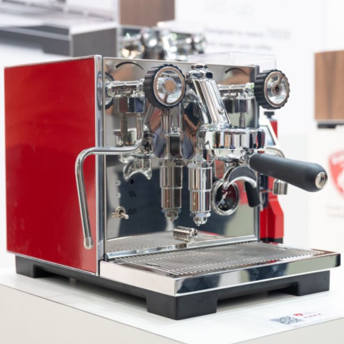 Eureka Costanza Espresso Coffee Machine 230v - Red