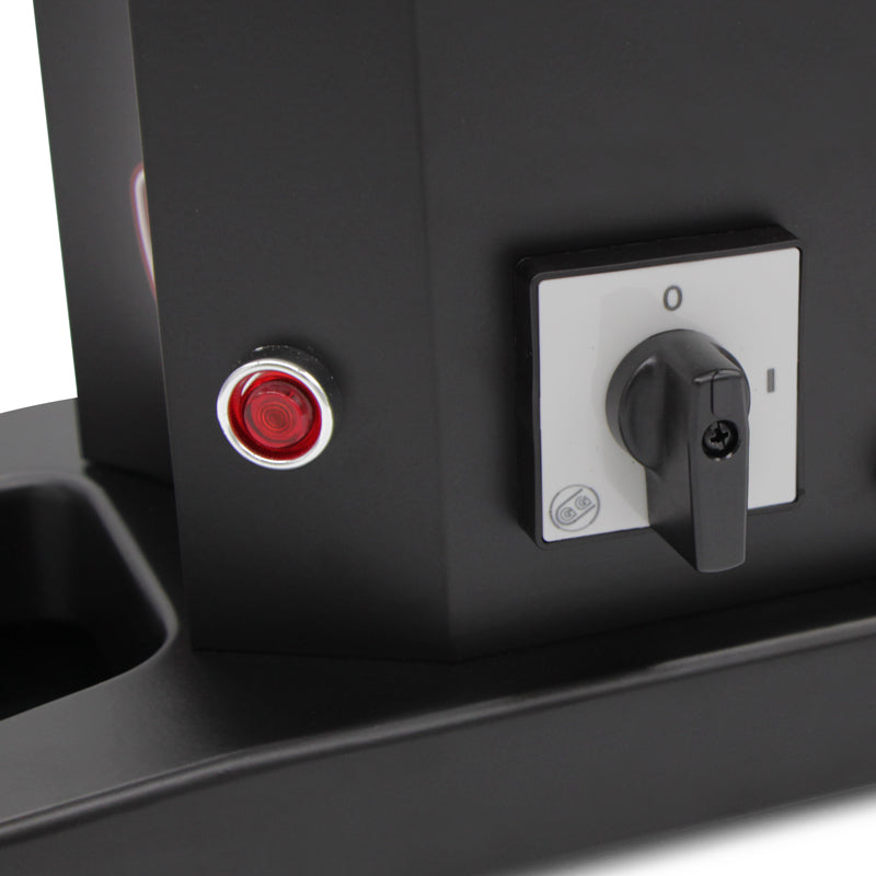 Eureka Drogheria MCD4 Einzelhandelsmühle, 85 mm, 240 V, Schwarz