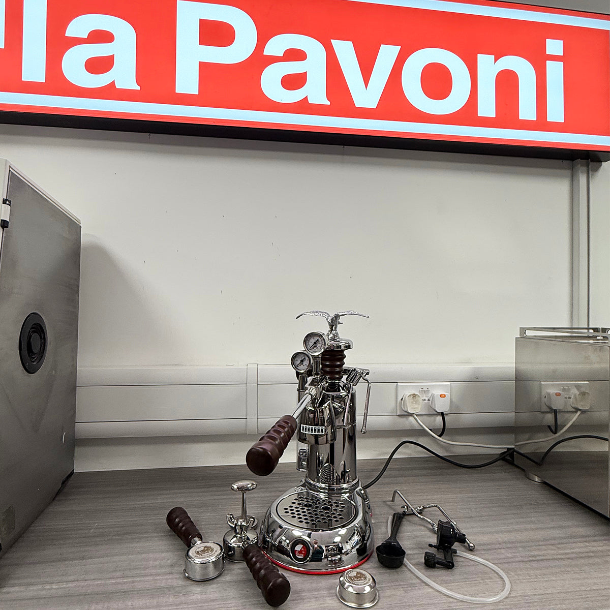 La Pavoni Hebel Esperto Abile (Chrom) 240 V – LPLESA01UK
