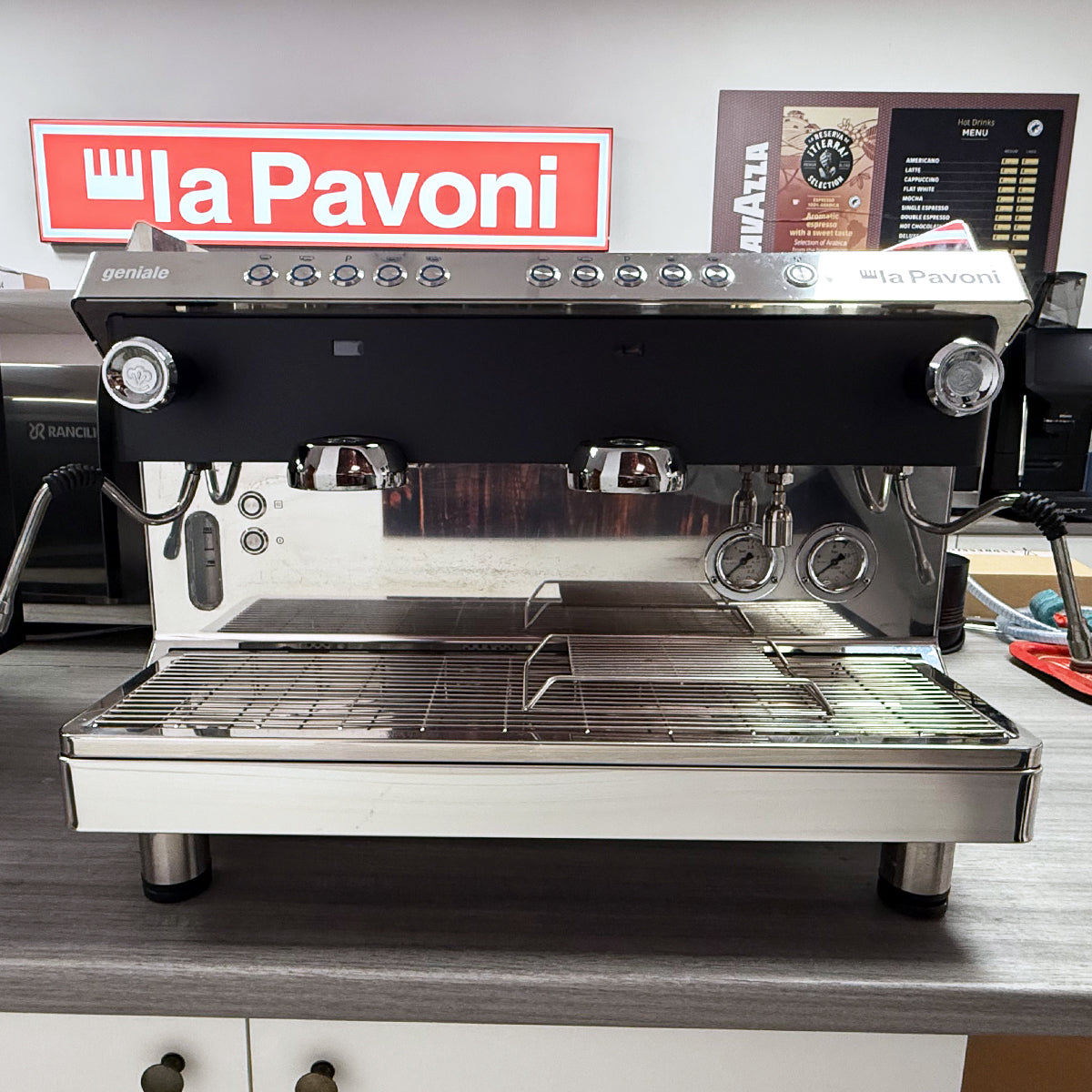 La Pavoni Geniale 2-Group Commercial Espresso Machine