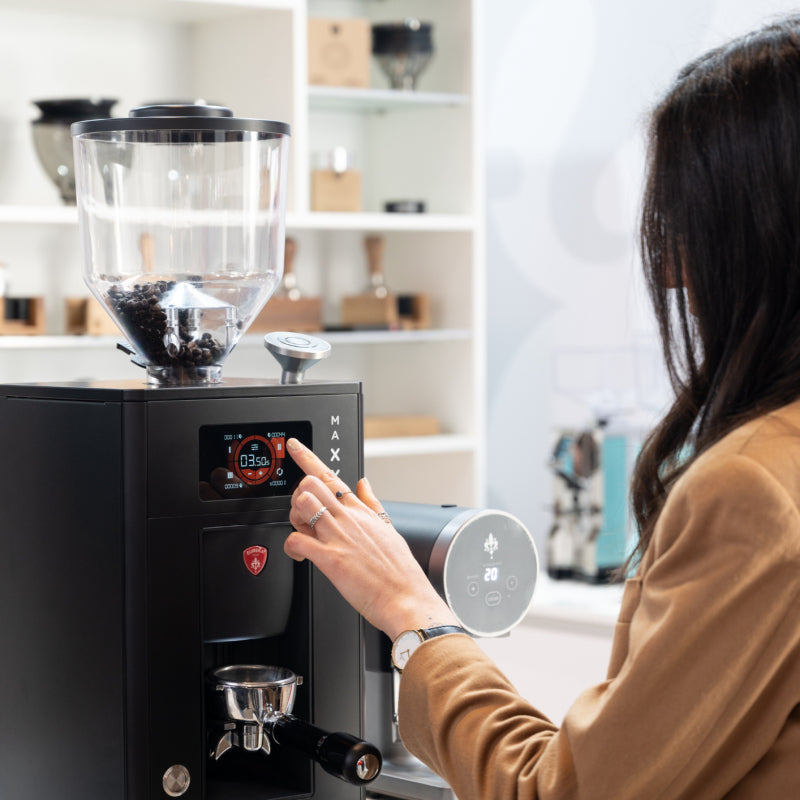Eureka Maxxi W 85 Coffee Grinder - Black