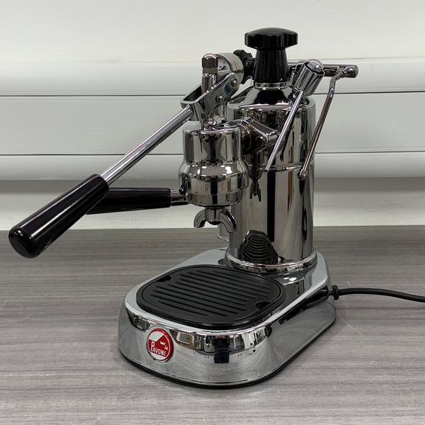 REFURBISHED La Pavoni Lever Professional (Chrome base black handles) 240v - LPLPLQ01UK