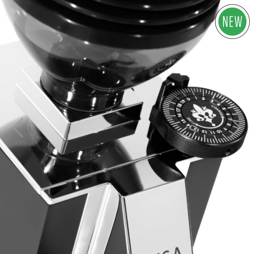 Eureka Mignon Pisa Coffee Grinder Black + Free Precisa Digital Scale