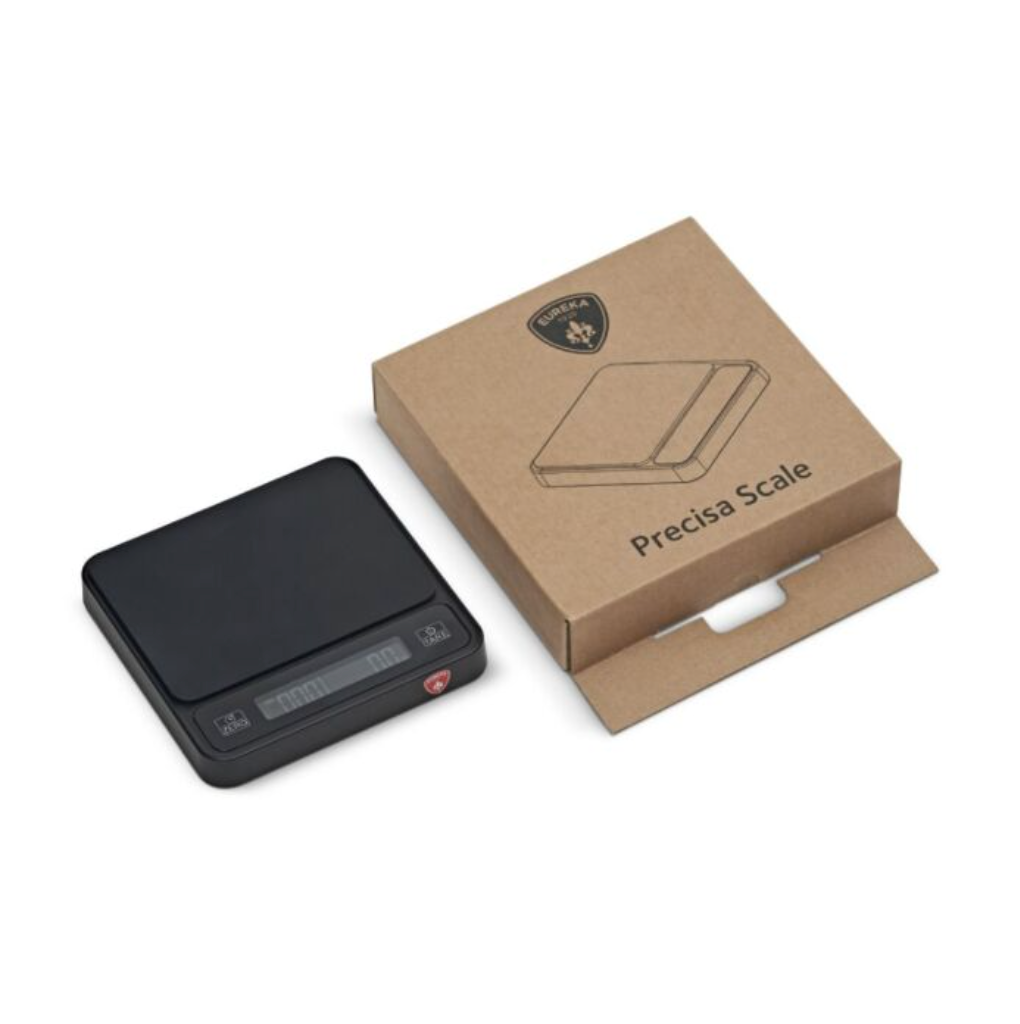 Eureka Mignon Pisa Coffee Grinder Black + Free Precisa Digital Scale