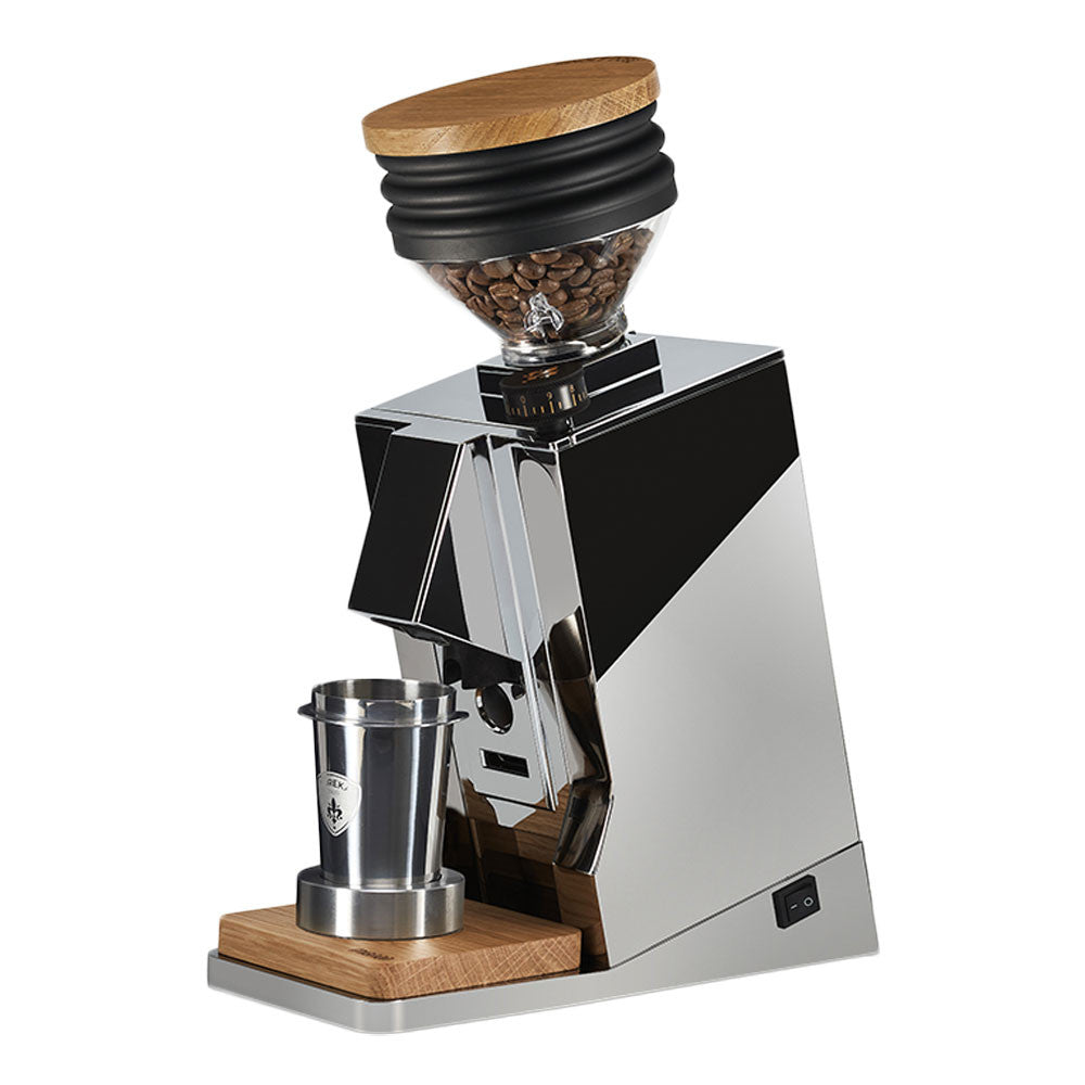 Eureka Oro Mignon Single Dose Coffee Grinder - Chrome