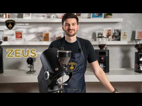 Eureka Oro Zeus 85 Coffee Grinder - Black