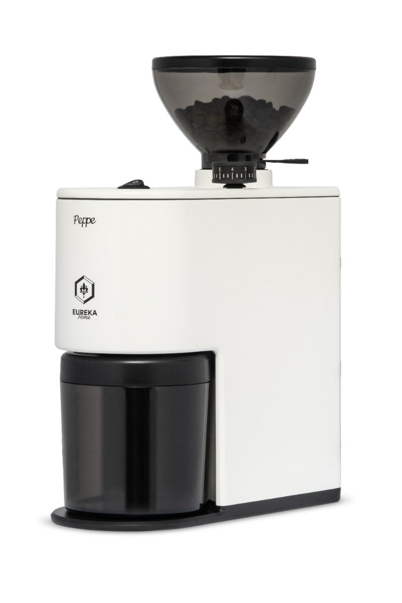 Eureka Peppe 50 Coffee Grinder - White