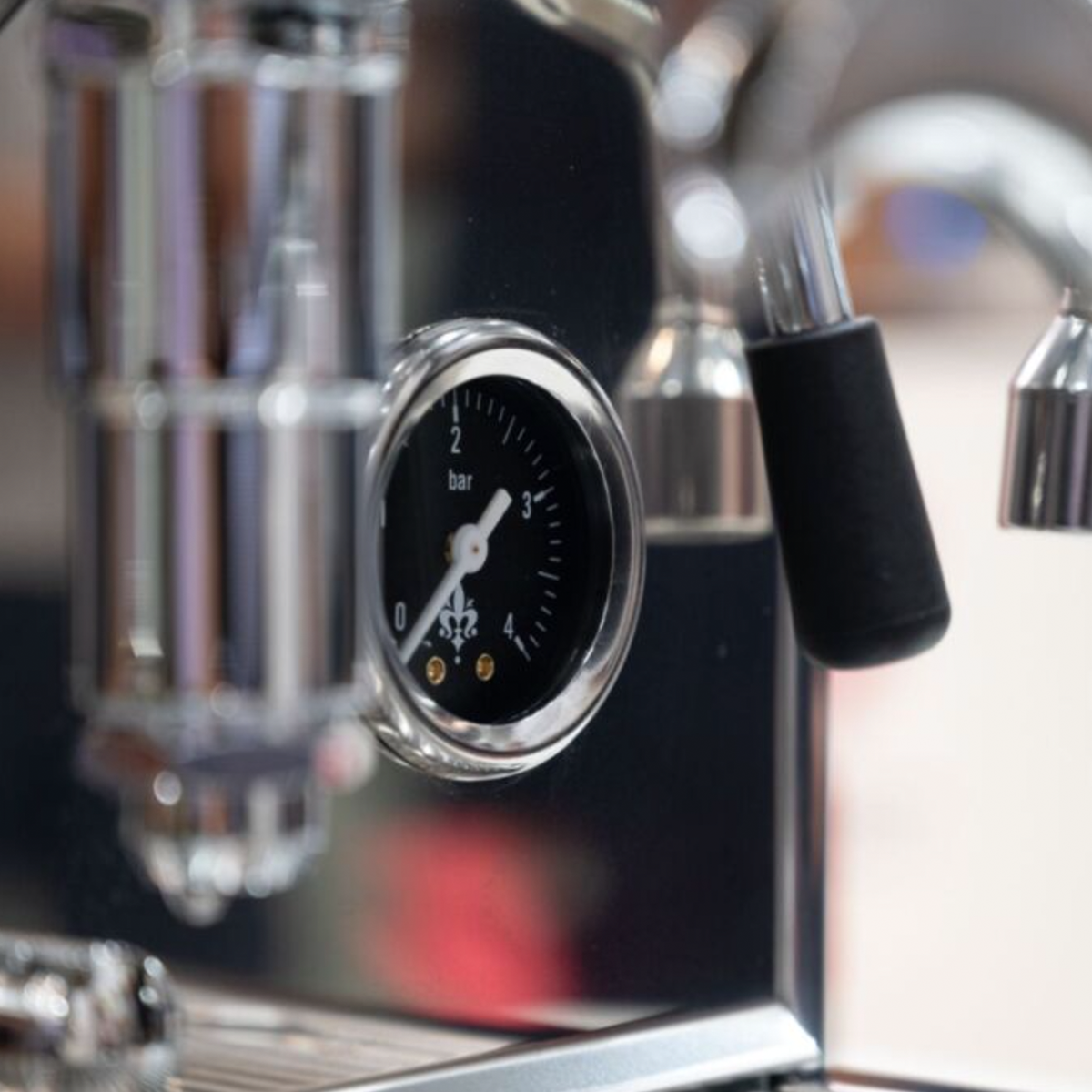 Eureka Pura R Espresso Coffee Machine 230v - Black