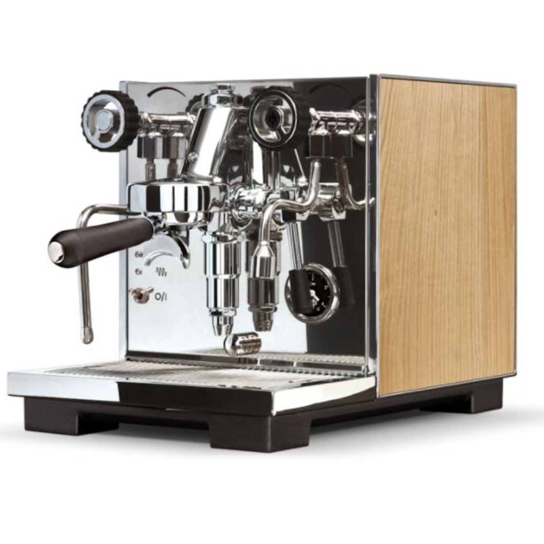 Eureka Pura R Espresso Coffee Machine 230v - Oak