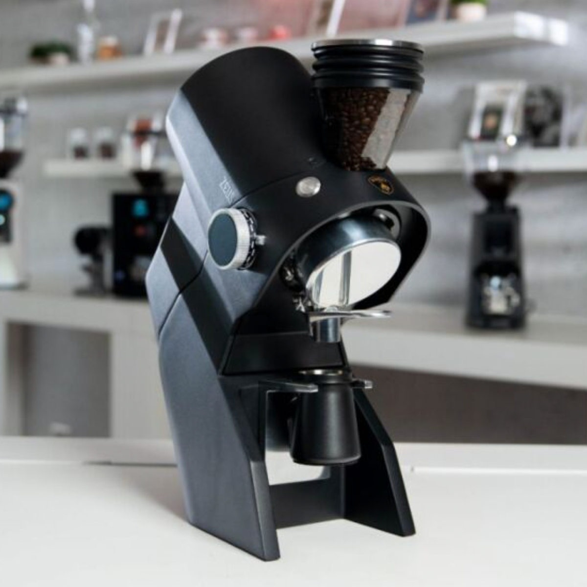 Eureka Oro Zeus 85 Single-Dose Commercial Coffee Grinder – Black